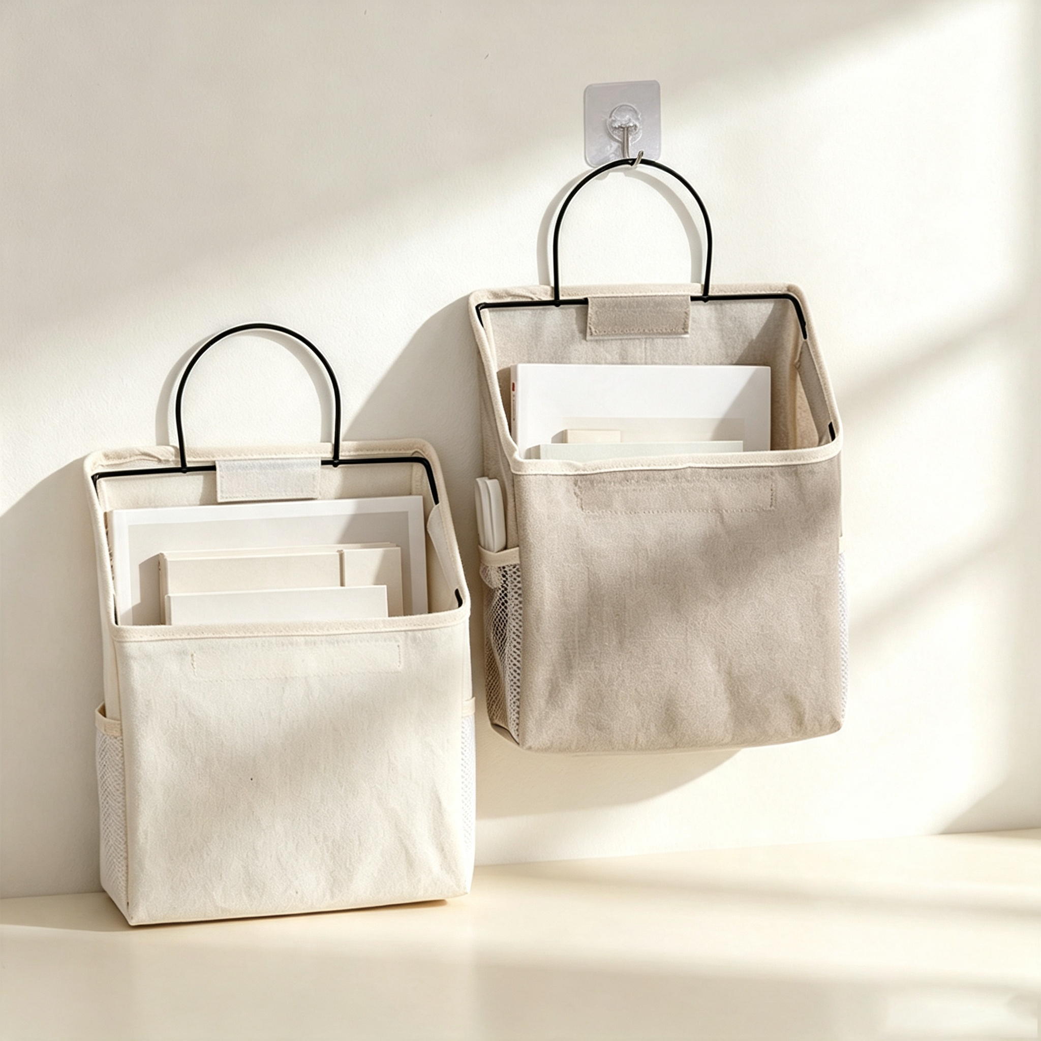 Iron Frame Canvas Hanging Organizer