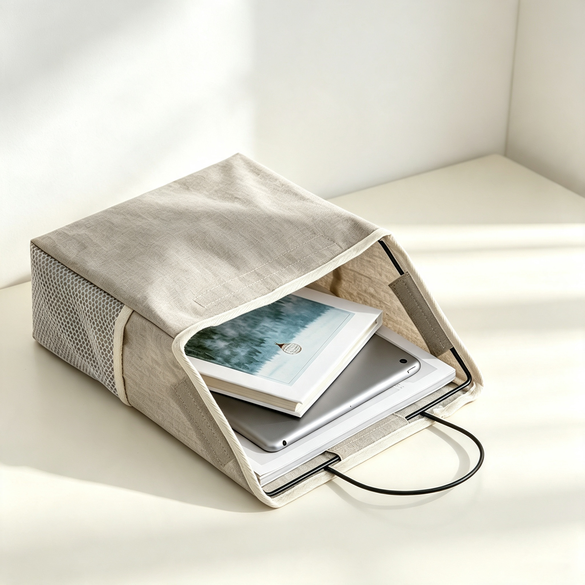Iron Frame Canvas Hanging Organizer