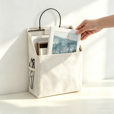 Iron Frame Canvas Hanging Organizer