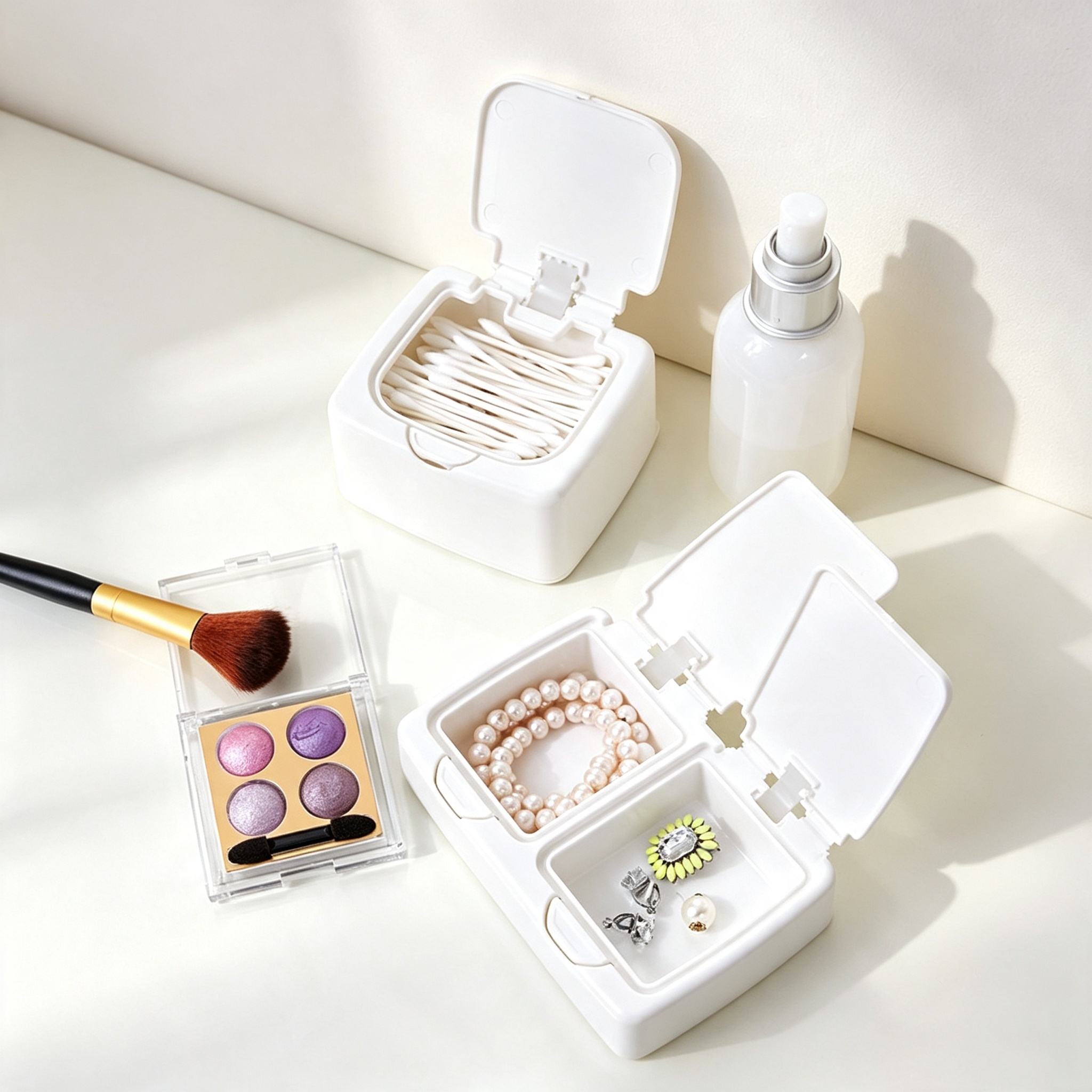 Minimalist Pop-Up Desktop Storage Box